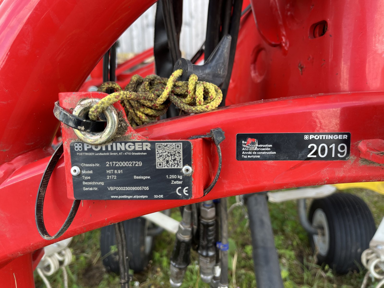 Kreiselheuer van het type Pöttinger Hit 8.91, Gebrauchtmaschine in Thalmassing / Obersanding (Foto 3)