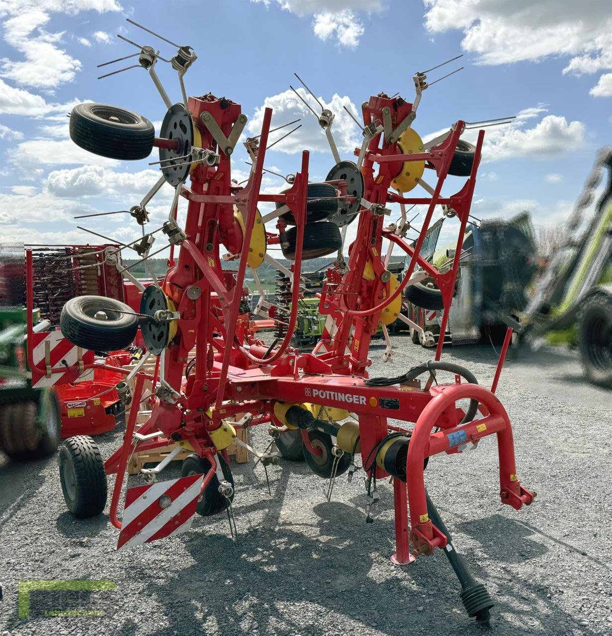 Kreiselheuer del tipo Pöttinger HIT 910 AZ, Gebrauchtmaschine en Homberg (Ohm) - Maulbach (Imagen 2)