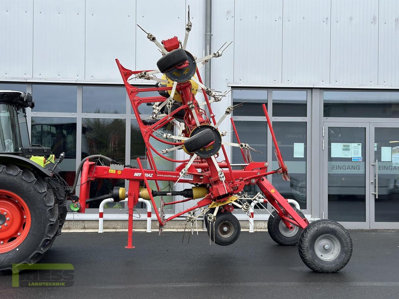 Kreiselheuer van het type Pöttinger HIT 910 AZ, Gebrauchtmaschine in Homberg (Ohm) - Maulbach (Foto 11)