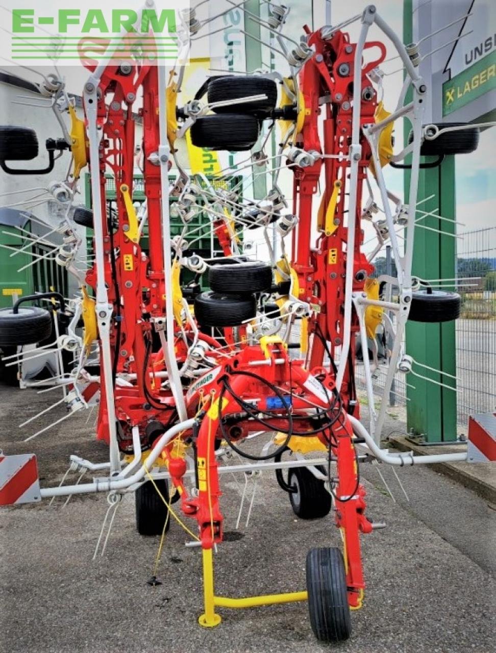 Kreiselheuer van het type Pöttinger HIT V 11100, Gebrauchtmaschine in REDLHAM (Foto 2)