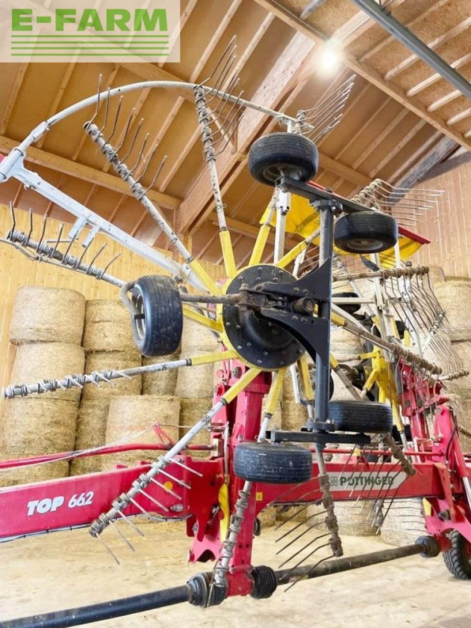 Kreiselheuer typu Pöttinger top 662 2-kreiselschwader, Gebrauchtmaschine v SANKT MARIENKIRCHEN BEI SCHÄRDING (Obrázok 6)