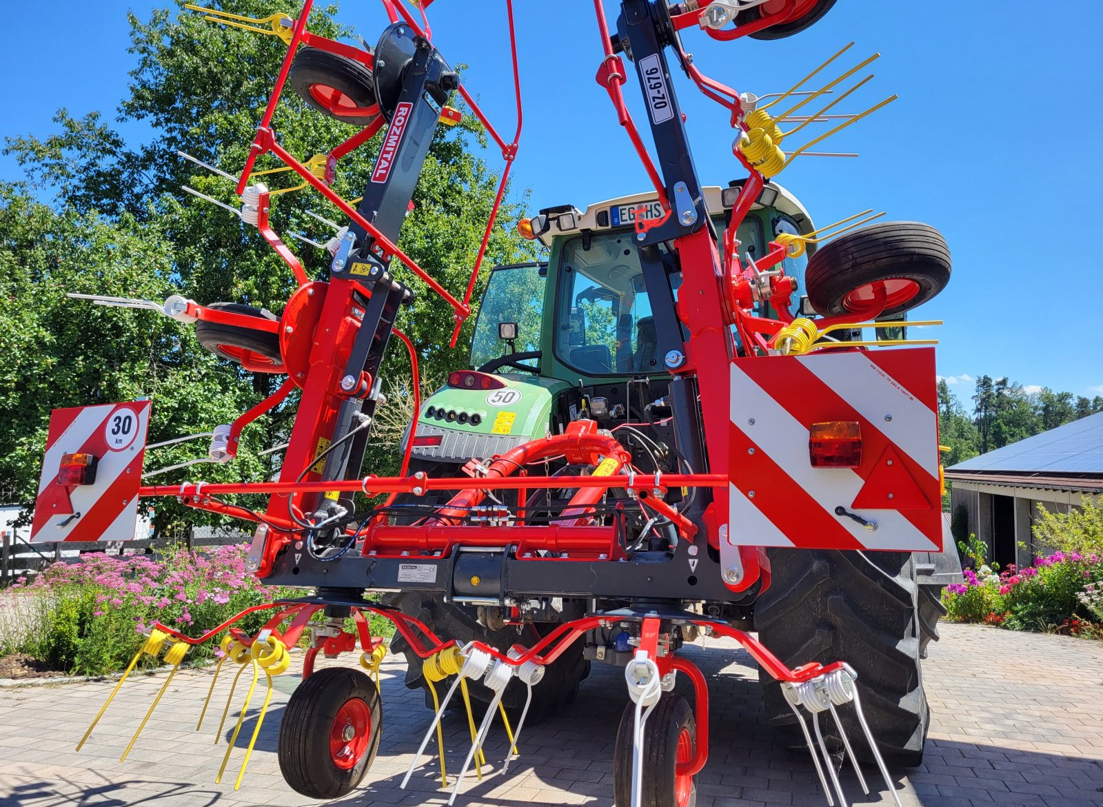 Kreiselheuer tip Rozmital 676, Gebrauchtmaschine in Falkenberg (Poză 4)