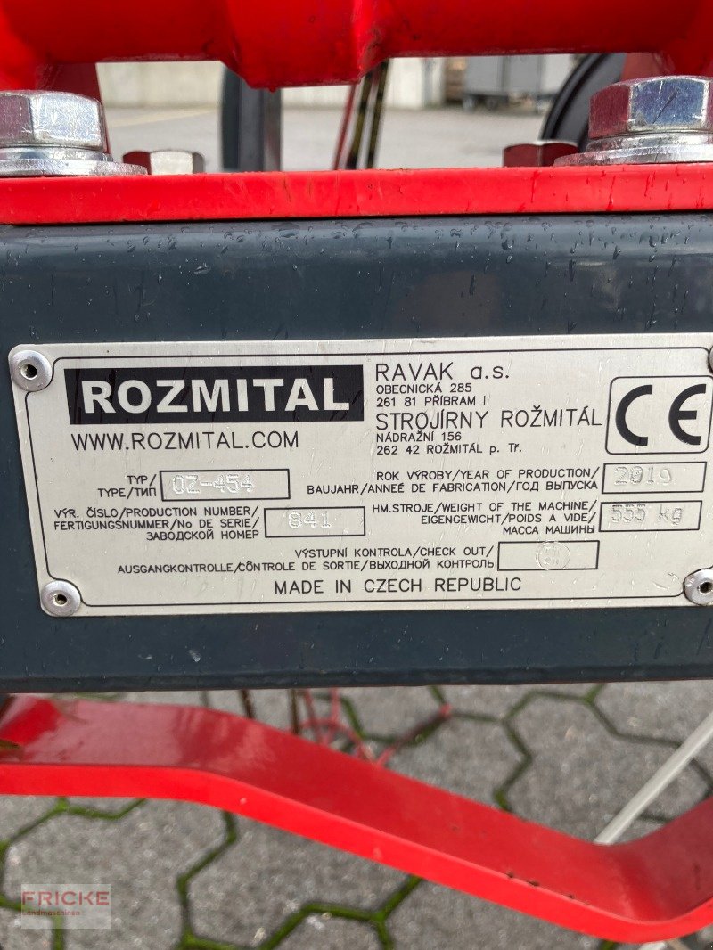 Kreiselheuer Türe ait Rozmital OZ - 454, Gebrauchtmaschine içinde Bockel - Gyhum (resim 5)