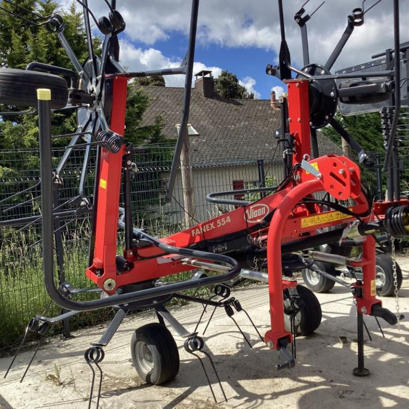 Kreiselheuer van het type Vicon Fanex 554, Gebrauchtmaschine in AUMONT AUBRAC (Foto 3)