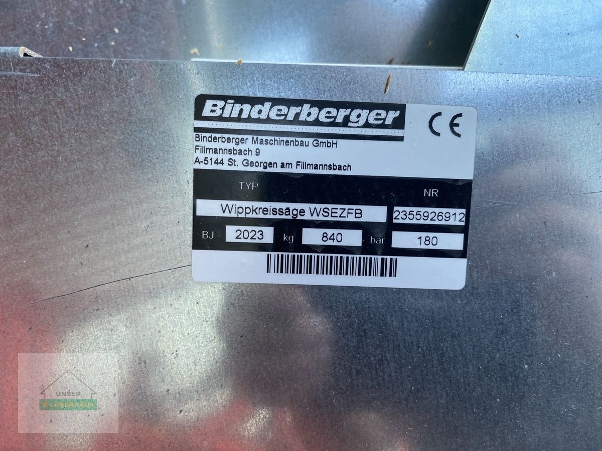 Kreissäge & Wippsäge van het type Binderberger Förderband-Säge WS 700 FB EZ proline, Vorführmaschine in Wartberg (Foto 4)