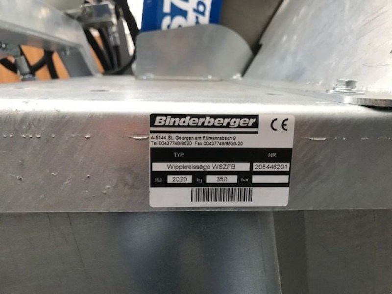 Kreissäge & Wippsäge του τύπου Binderberger Förderband-Säge WS700FB Z Eco Zapfwelle, Neumaschine σε Tamsweg (Φωτογραφία 9)