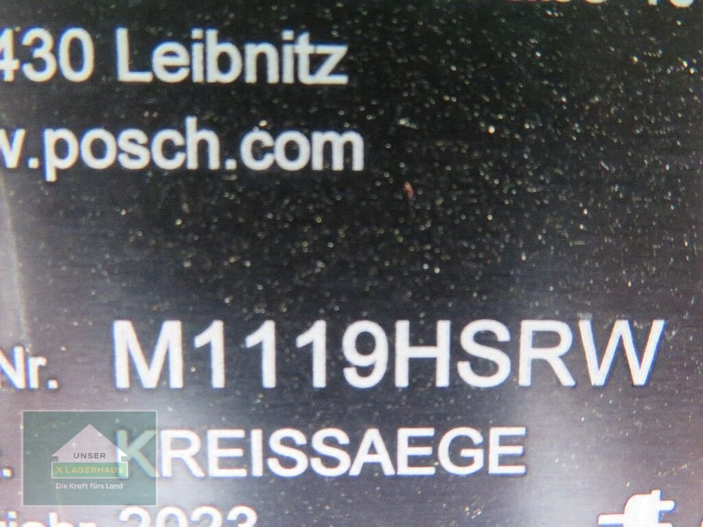 Kreissäge & Wippsäge za tip Posch Rolltischsäge M1119HSRW, Neumaschine u Hofkirchen (Slika 10)