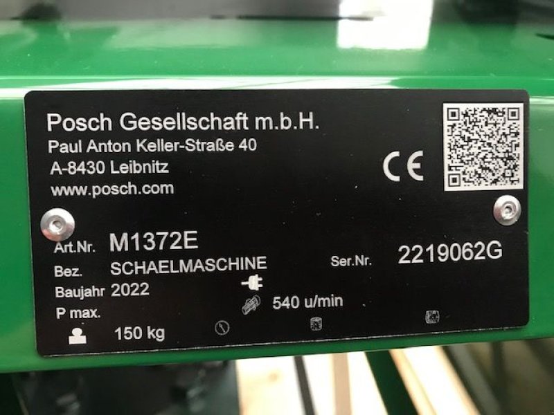 Kreissäge & Wippsäge del tipo Posch Schälmaschine Zapfwelle, Keilriemen M1372E, Neumaschine en Tamsweg (Imagen 11)