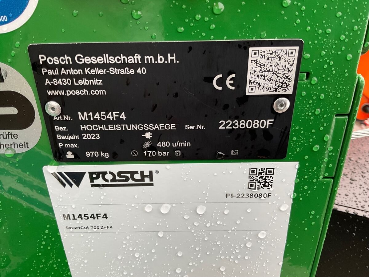 Kreissäge & Wippsäge typu Posch SmartCut 700, Neumaschine v Zwettl (Obrázek 6)