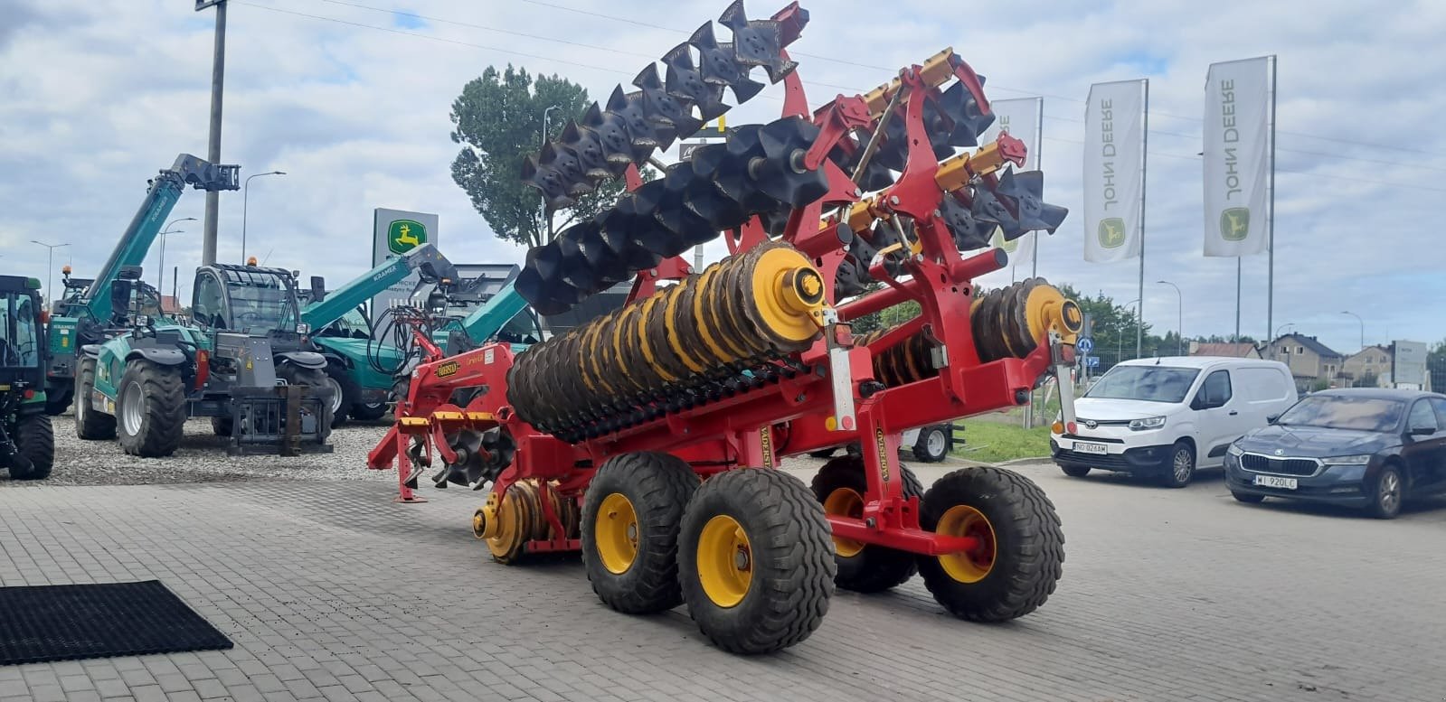 Kurzscheibenegge des Typs Agriterra CARRIER CR 650, Gebrauchtmaschine in Mrągowo (Bild 5)