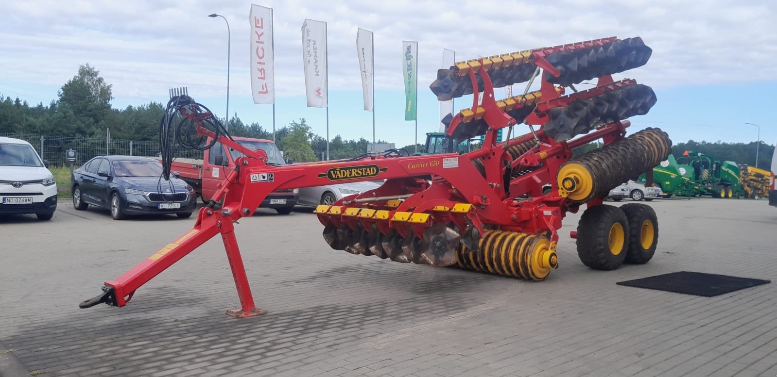 Kurzscheibenegge des Typs Agriterra CARRIER CR 650, Gebrauchtmaschine in Mrągowo (Bild 7)