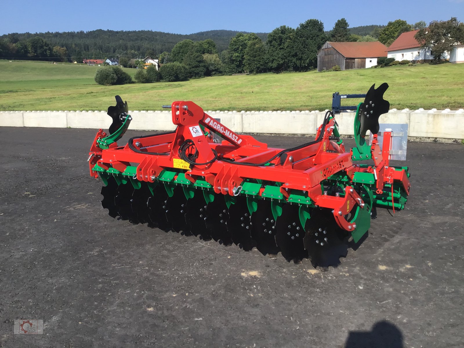 Kurzscheibenegge типа Agro-Masz BT 30 3m Arbeitsbreite Beleuchtung, Neumaschine в Tiefenbach (Фотография 21)