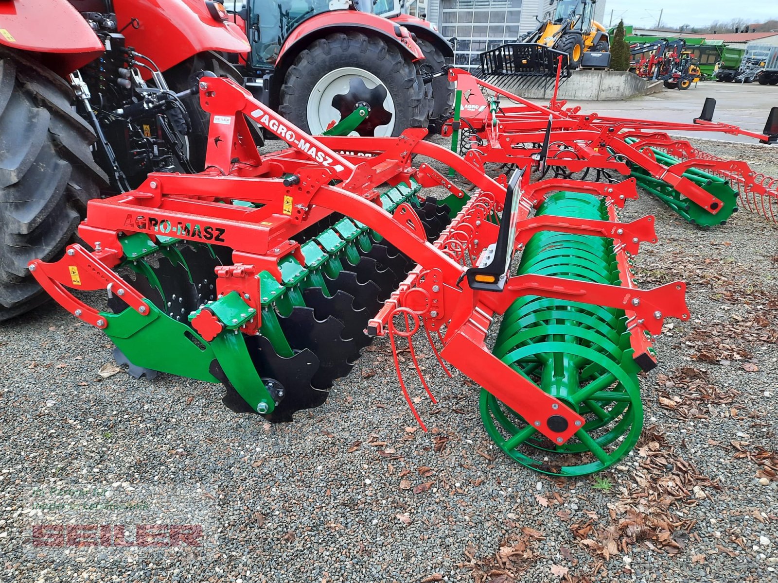 Kurzscheibenegge des Typs Agro-Masz BT 30 Dachringwalze 600 mm, Neumaschine in Burghaslach (Bild 3)