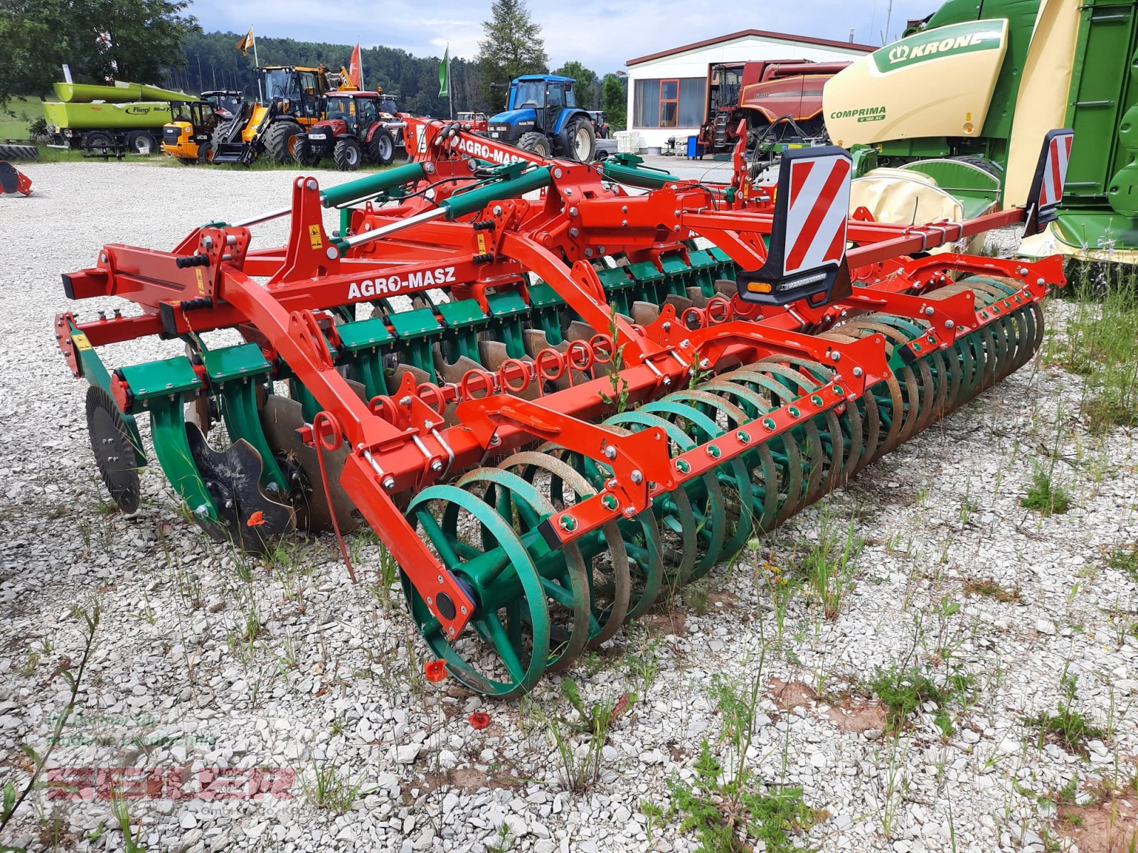 Kurzscheibenegge of the type Agro-Masz BTC 40 H 620 mm Scheiben Dachring 600 mm, Gebrauchtmaschine in Ansbach (Picture 3)