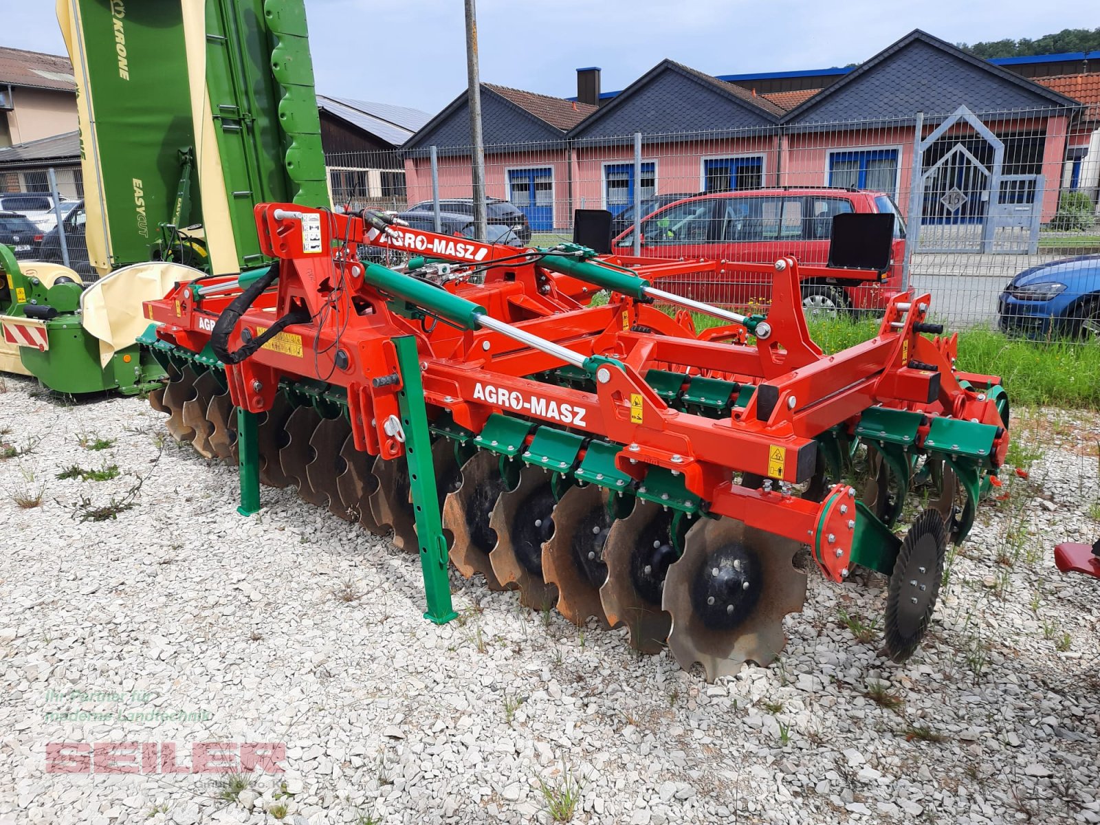 Kurzscheibenegge du type Agro-Masz BTC 40 H 620 mm Scheiben Dachring 600 mm, Gebrauchtmaschine en Ansbach (Photo 10)