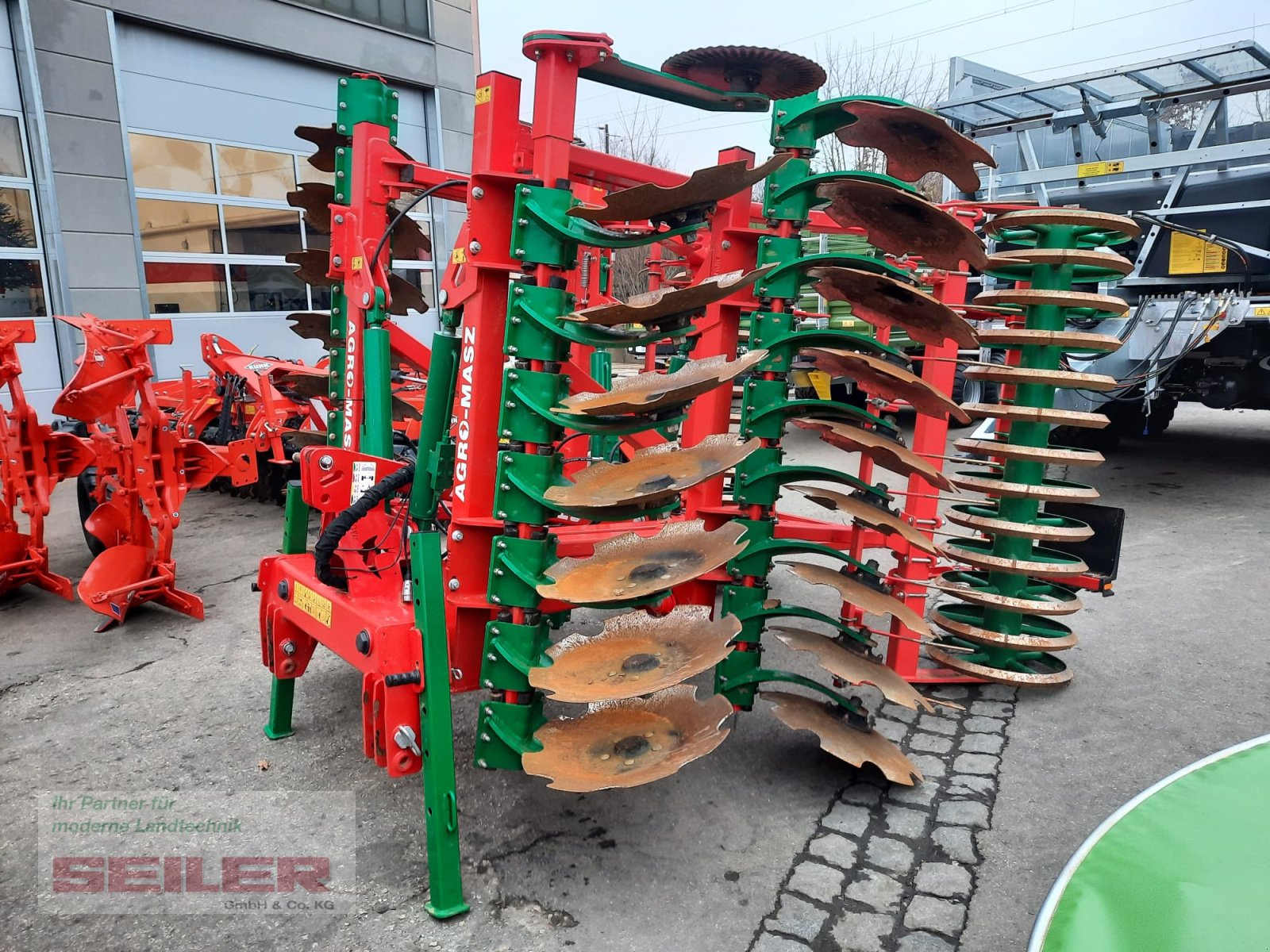 Kurzscheibenegge du type Agro-Masz BTC 40 H 620 mm Scheiben Dachring 600 mm, Gebrauchtmaschine en Ansbach (Photo 1)