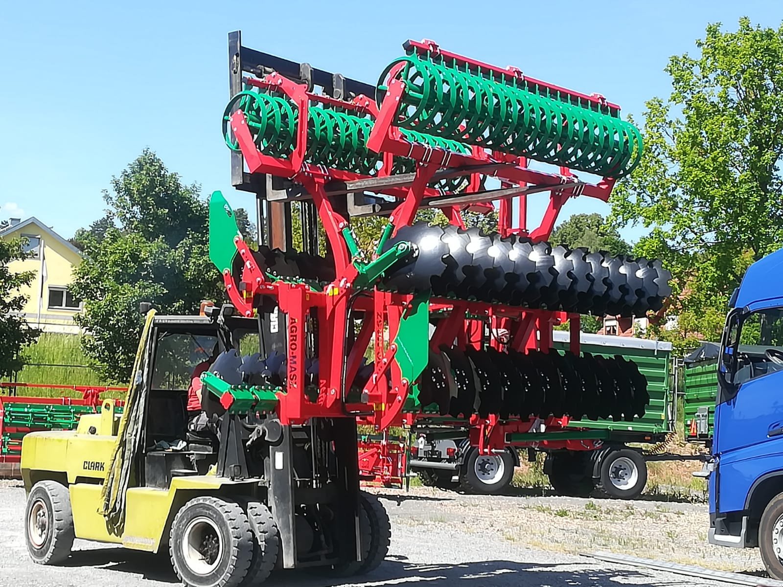 Kurzscheibenegge typu Agro-Masz BTH, Neumaschine v Heustreu (Obrázek 10)