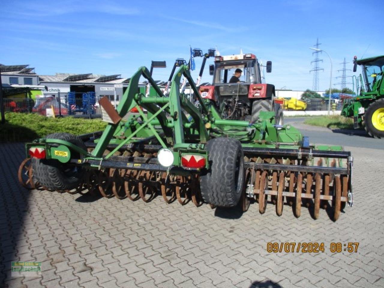 Kurzscheibenegge tip Amazone Catros 5002 TS, Gebrauchtmaschine in Büren (Poză 3)