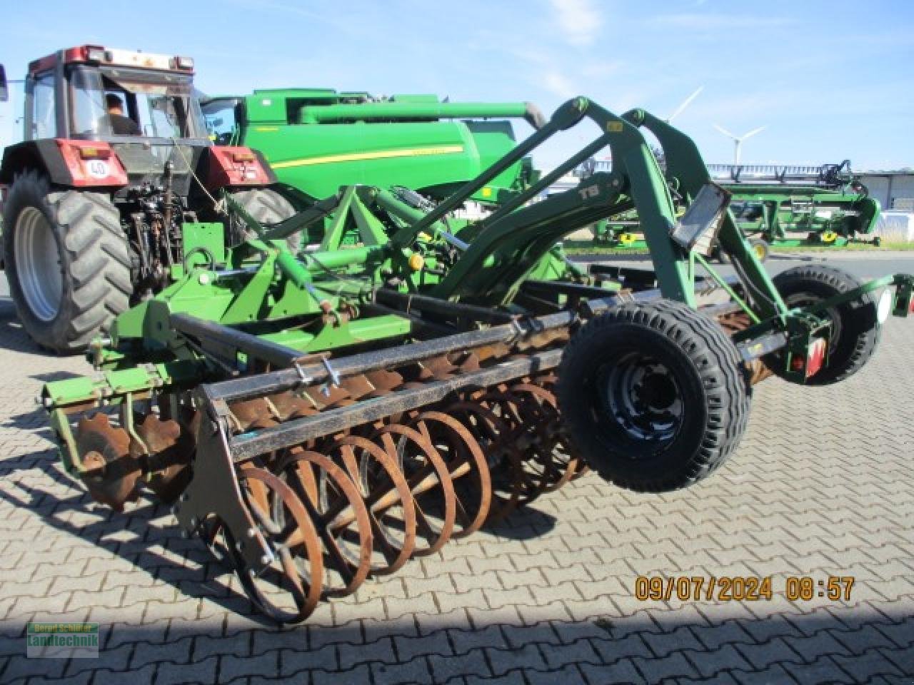 Kurzscheibenegge des Typs Amazone Catros 5002 TS, Gebrauchtmaschine in Büren (Bild 4)