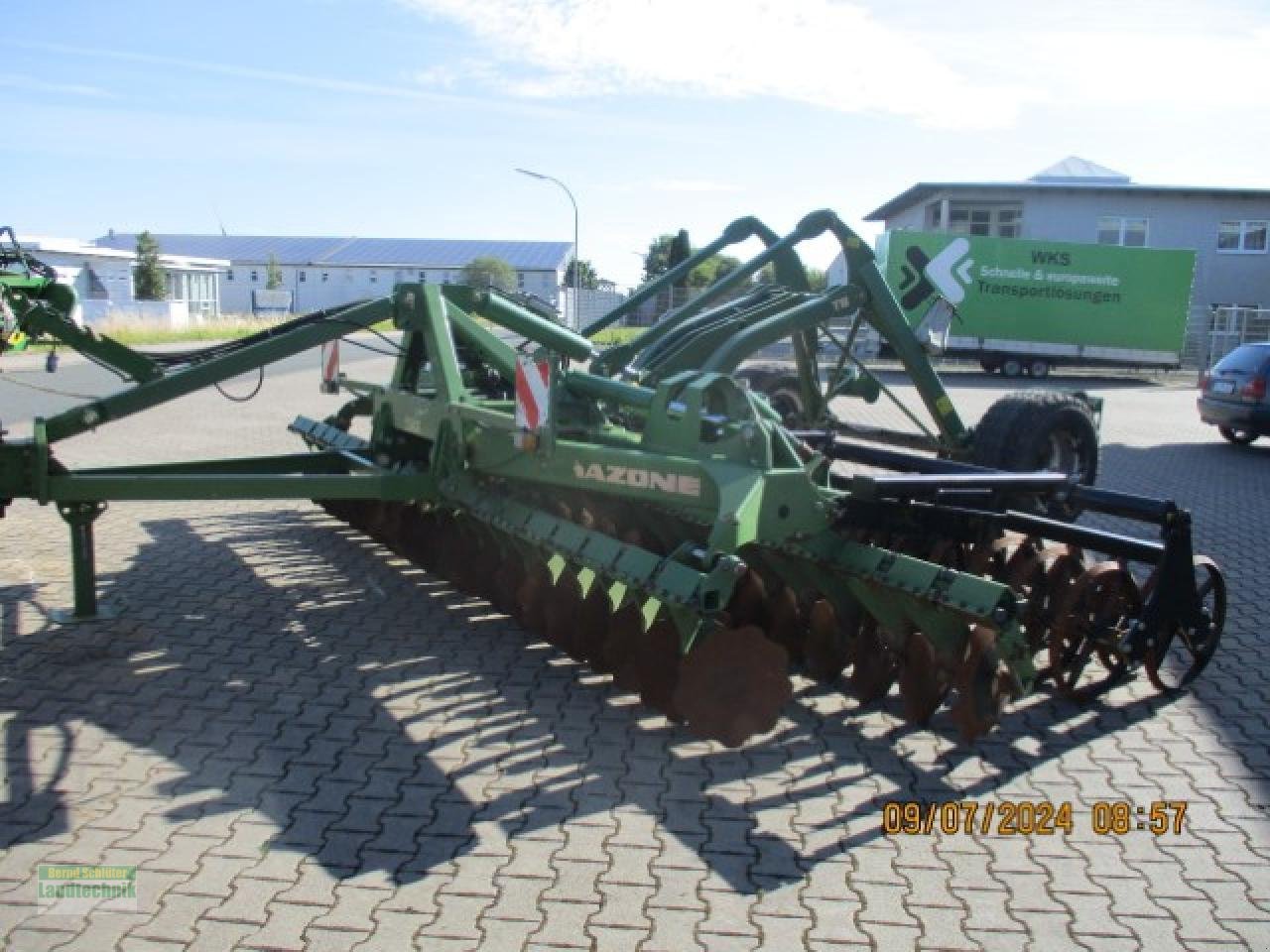 Kurzscheibenegge del tipo Amazone Catros 5002 TS, Gebrauchtmaschine en Büren (Imagen 7)