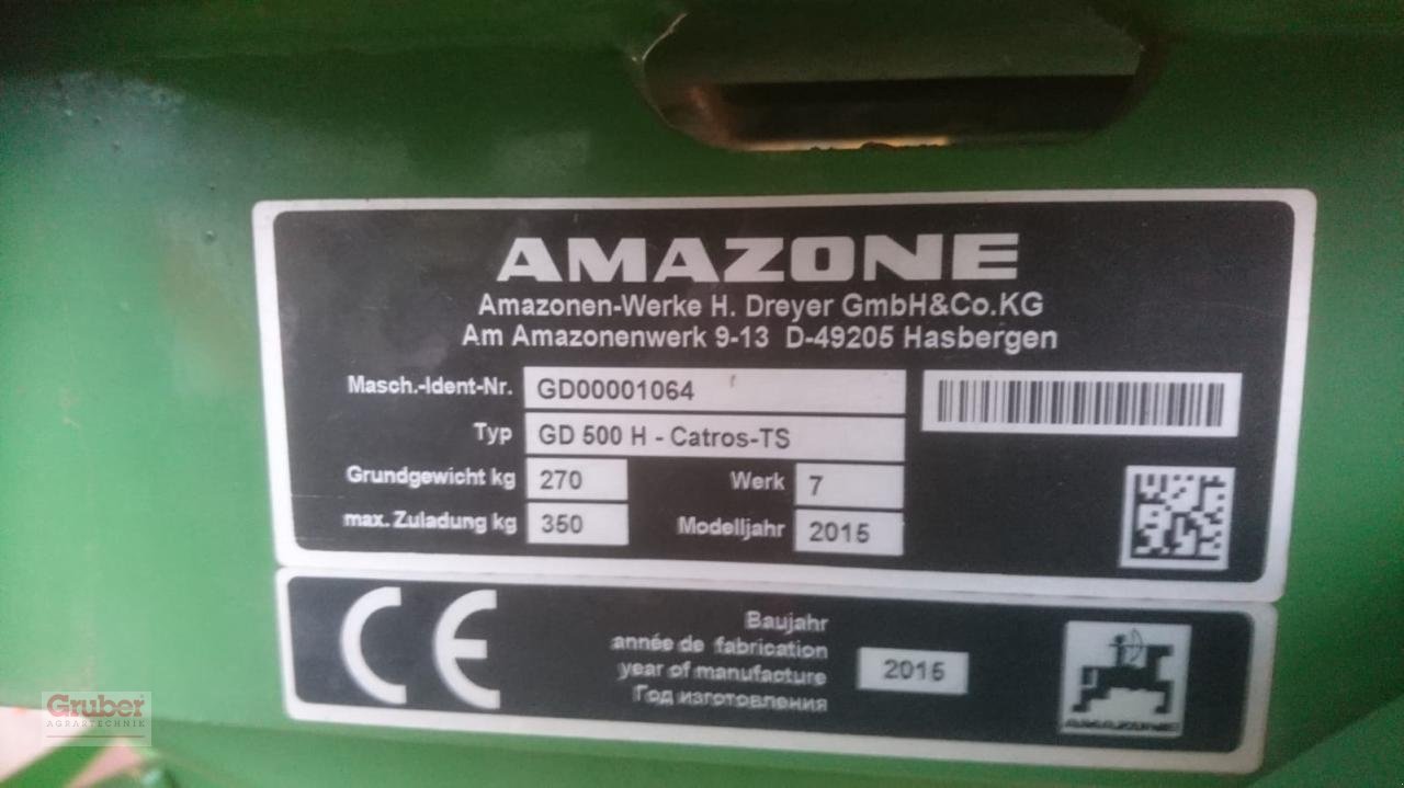 Kurzscheibenegge του τύπου Amazone Catros+ 6001-2 TS, Gebrauchtmaschine σε Nordhausen OT Hesserode (Φωτογραφία 7)