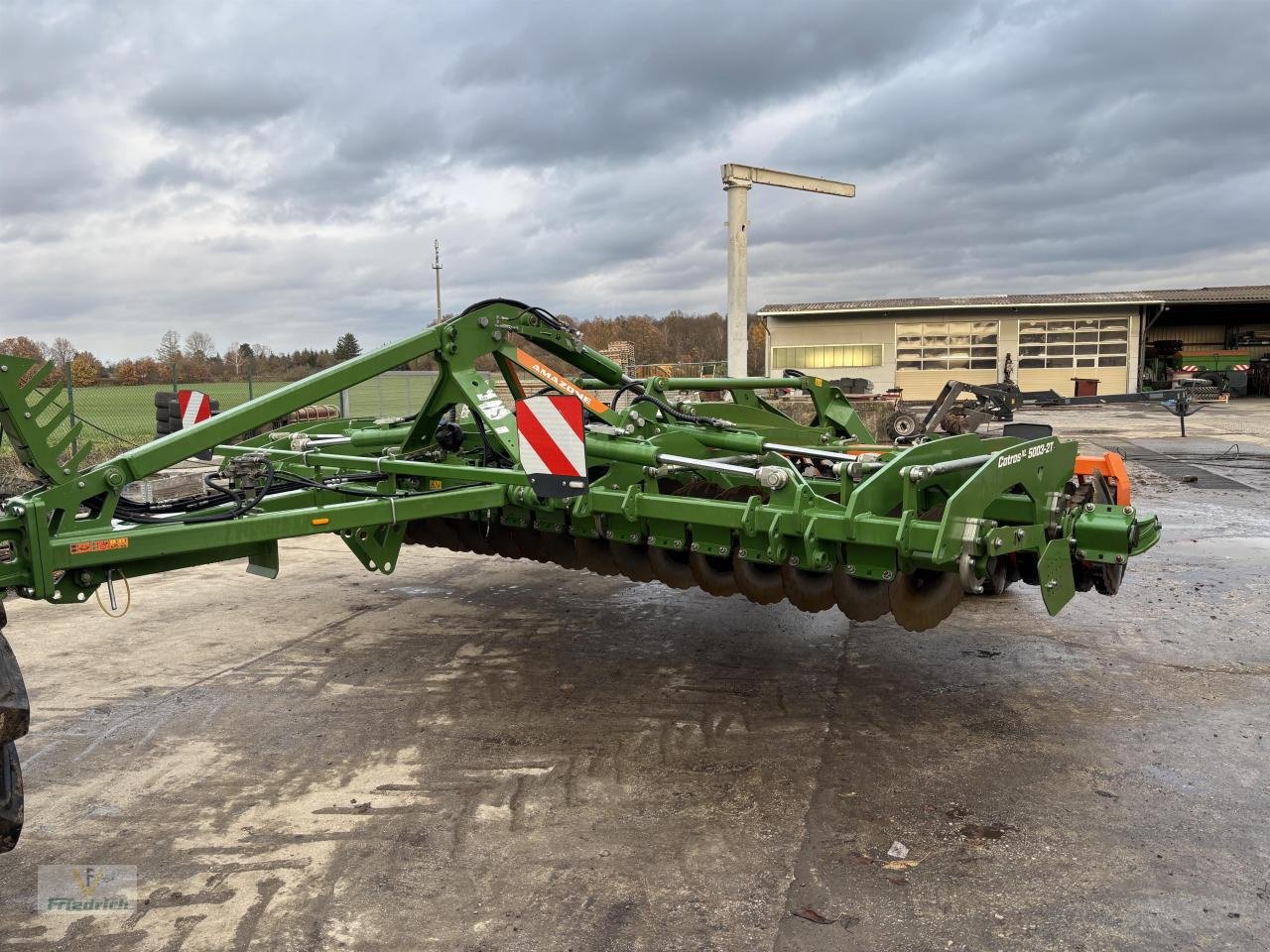 Kurzscheibenegge of the type Amazone Catros XL 5003-2, Neumaschine in Bad Lausick (Picture 1)