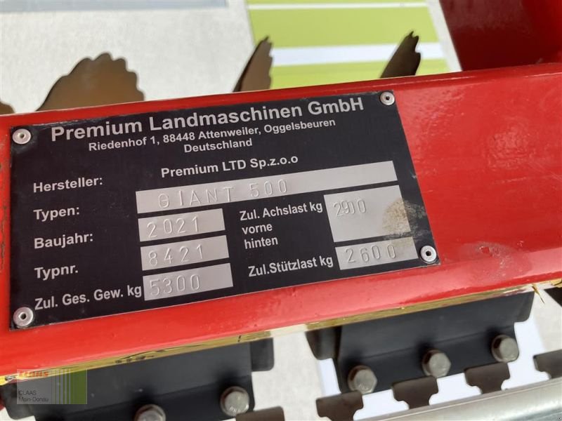Kurzscheibenegge typu GiANT 500 PREMIUM LTD  !ABVERKAUF!, Gebrauchtmaschine v Vohburg (Obrázek 19)