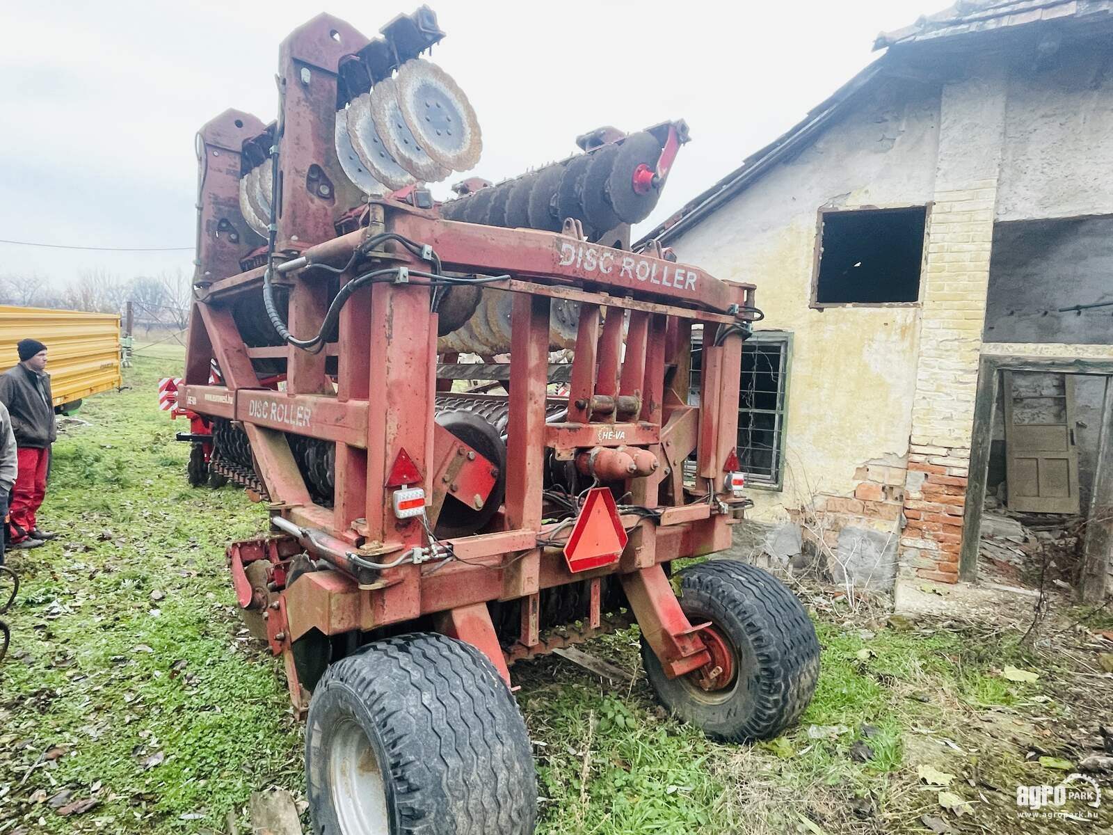 Kurzscheibenegge des Typs HE-VA Disc Roller 8M, Gebrauchtmaschine in Csengele (Bild 2)