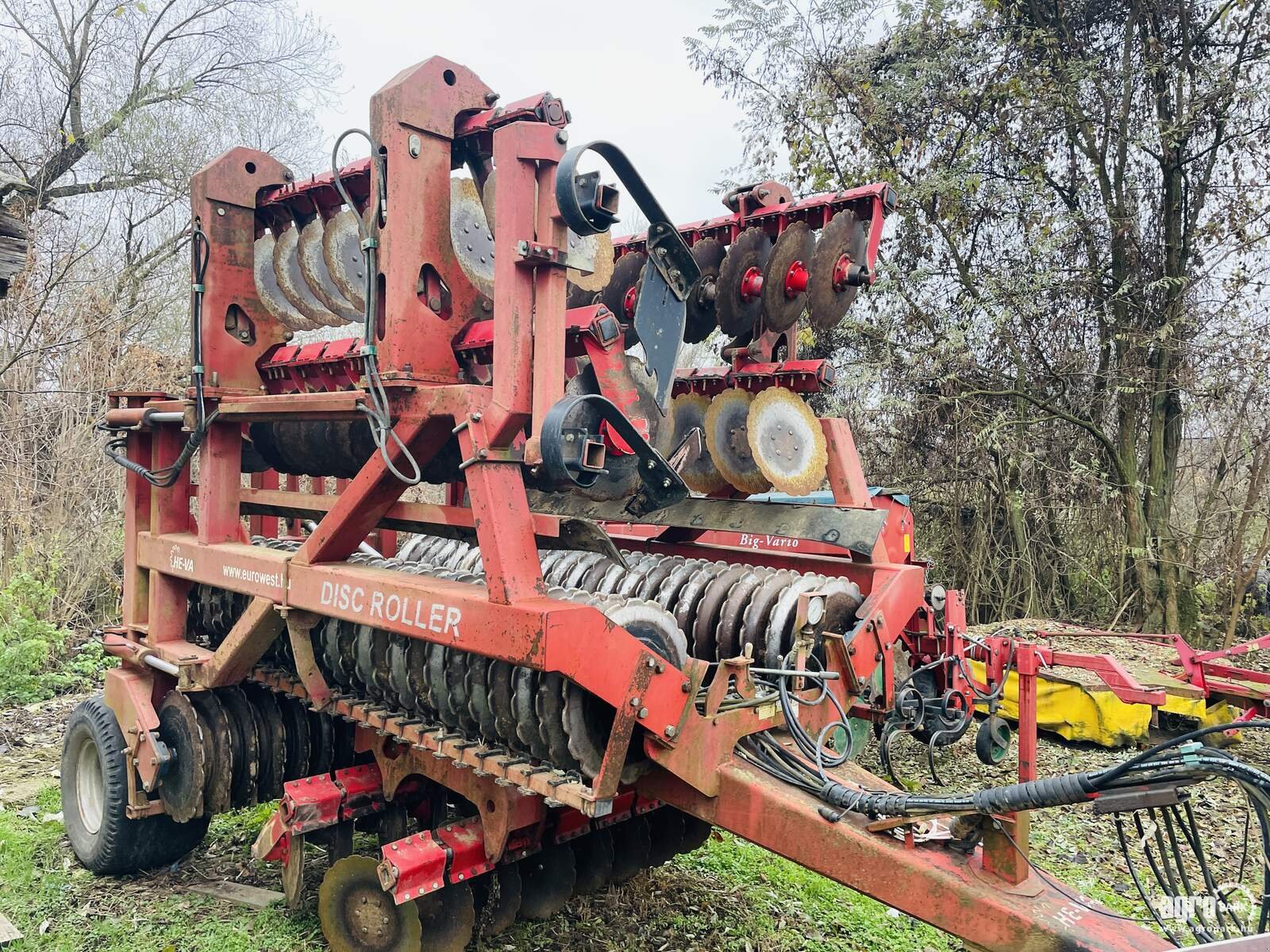 Kurzscheibenegge des Typs HE-VA Disc Roller 8M, Gebrauchtmaschine in Csengele (Bild 4)