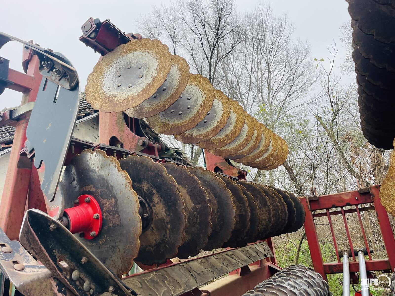 Kurzscheibenegge des Typs HE-VA Disc Roller 8M, Gebrauchtmaschine in Csengele (Bild 10)