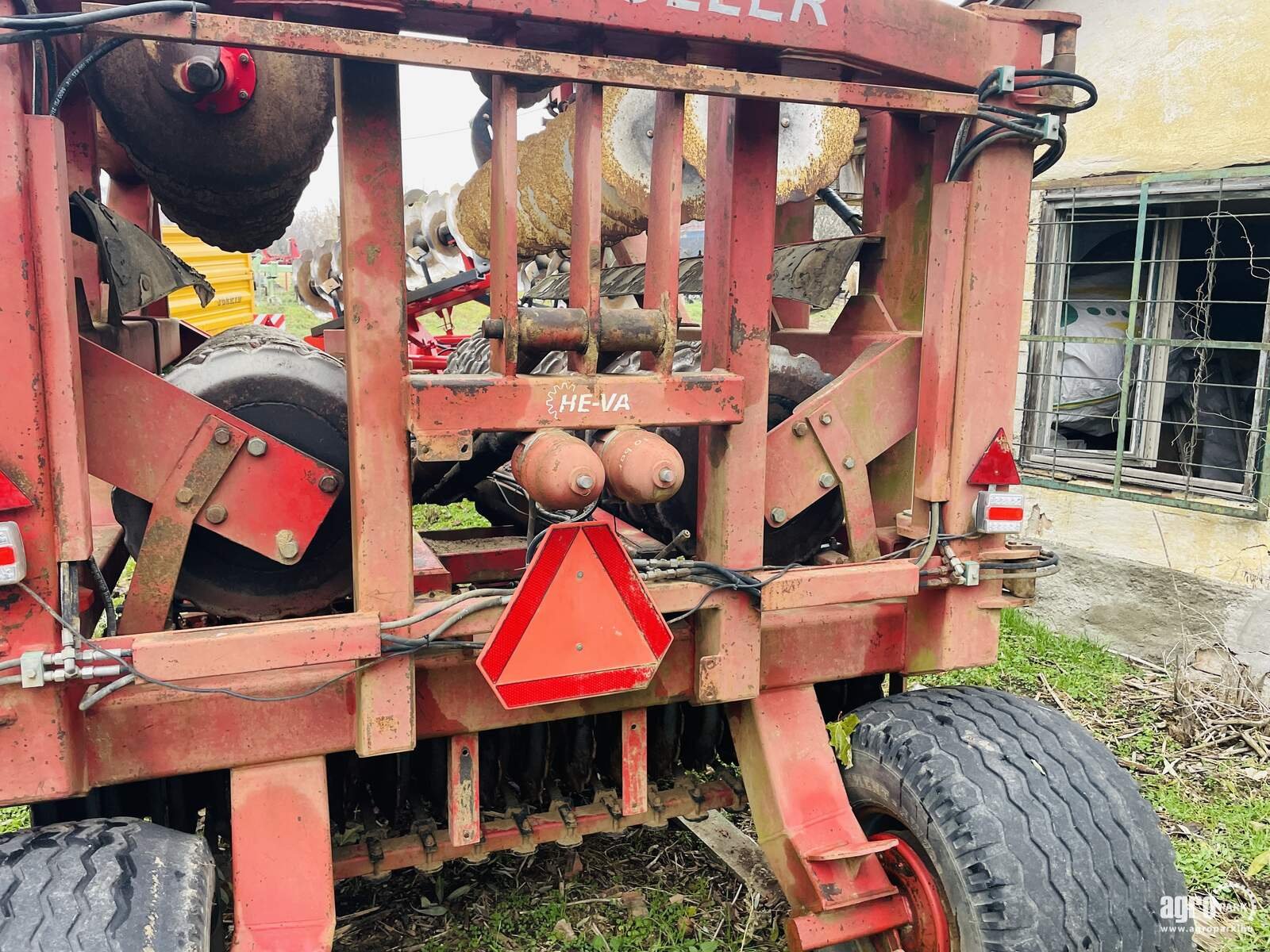 Kurzscheibenegge des Typs HE-VA Disc Roller 8M, Gebrauchtmaschine in Csengele (Bild 18)