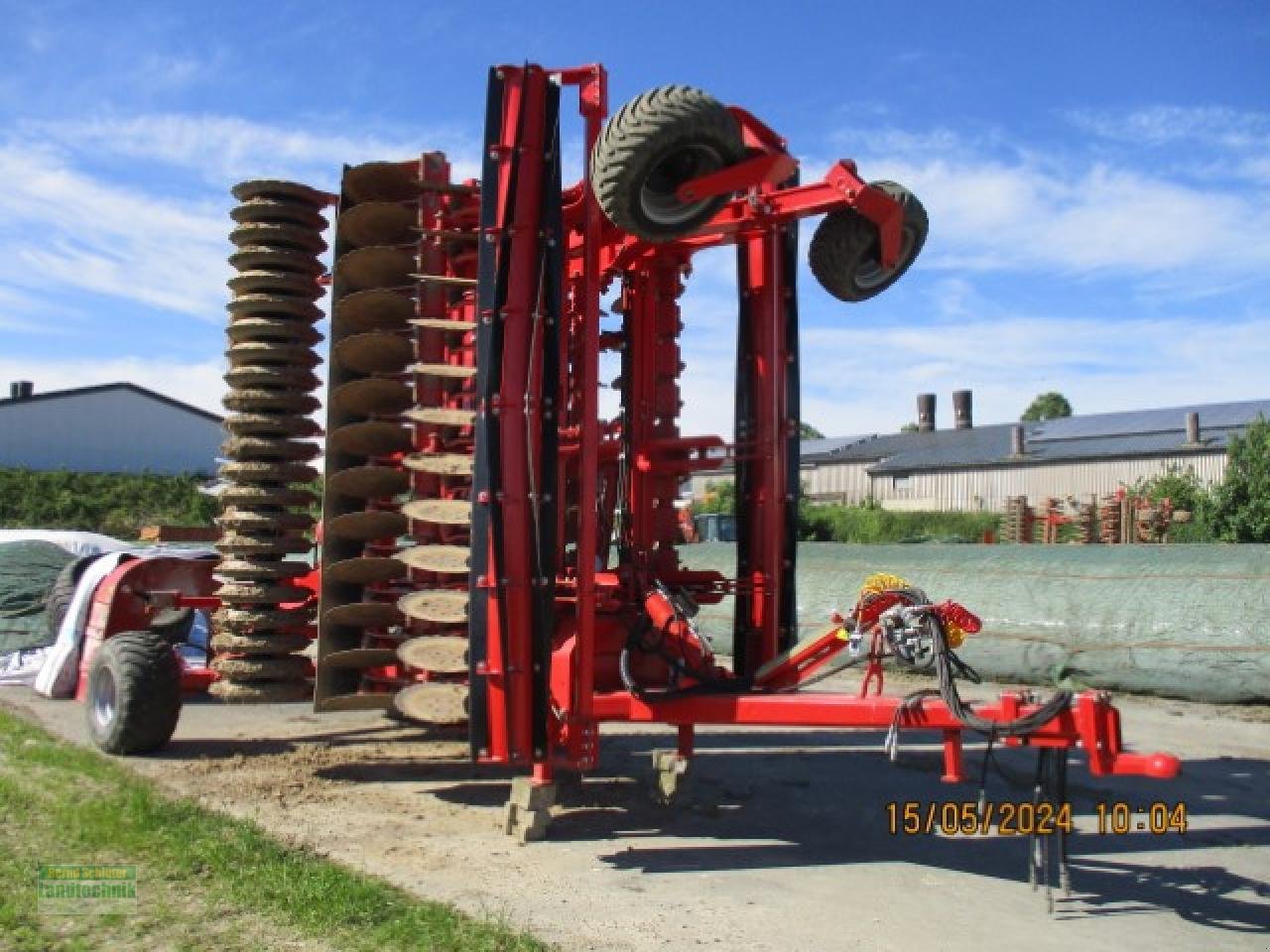 Kurzscheibenegge des Typs HE-VA He-Va Disc-Roller, Neumaschine in Büren (Bild 2)