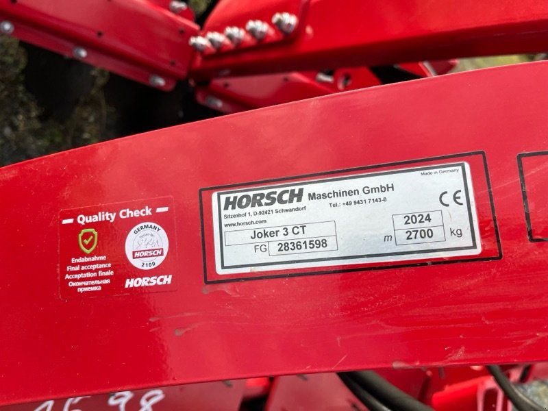 Kurzscheibenegge del tipo Horsch Joker 3 CT, Neumaschine en Ebersbach (Imagen 5)