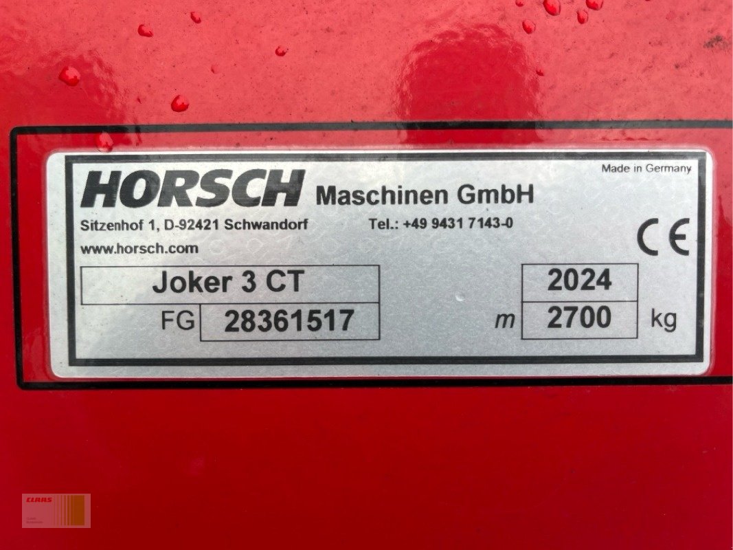 Kurzscheibenegge del tipo Horsch Joker 3 CT, Neumaschine In Risum-Lindholm (Immagine 5)