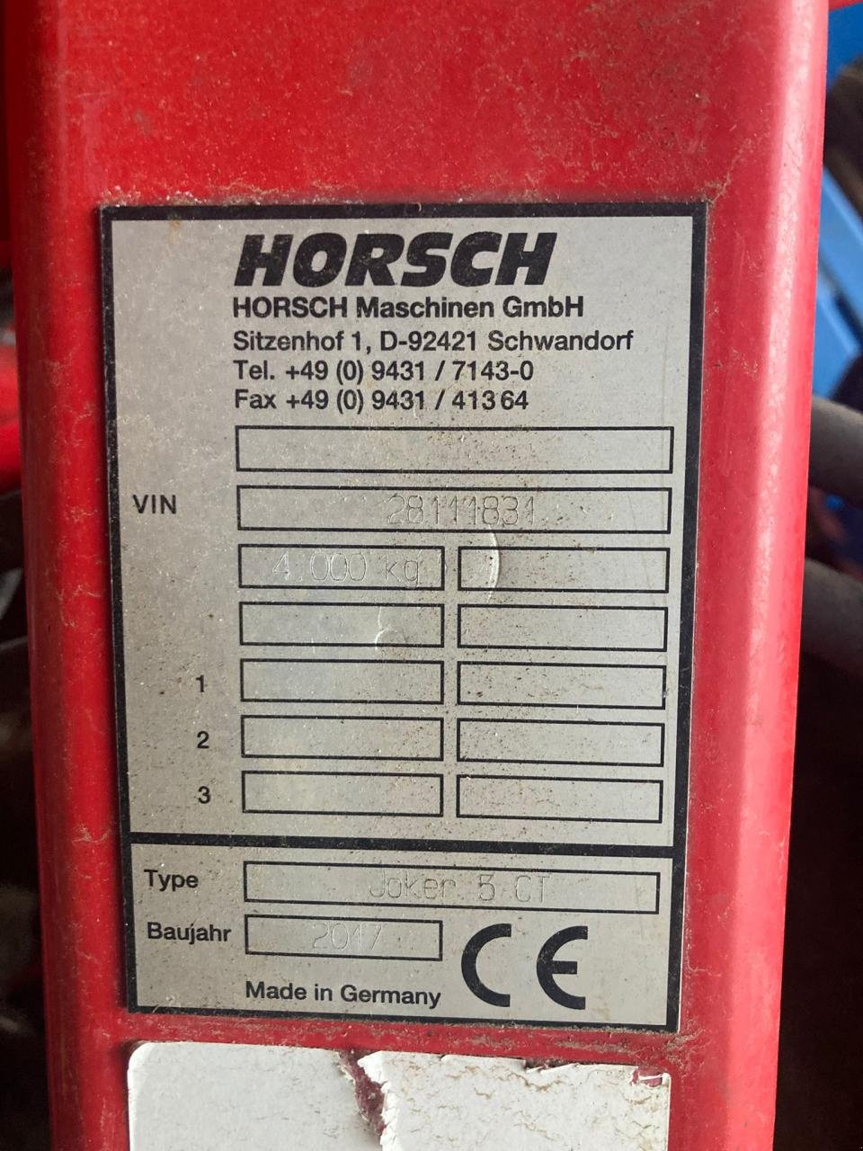 Kurzscheibenegge του τύπου Horsch Joker 5 CT, Gebrauchtmaschine σε Könnern (Φωτογραφία 7)