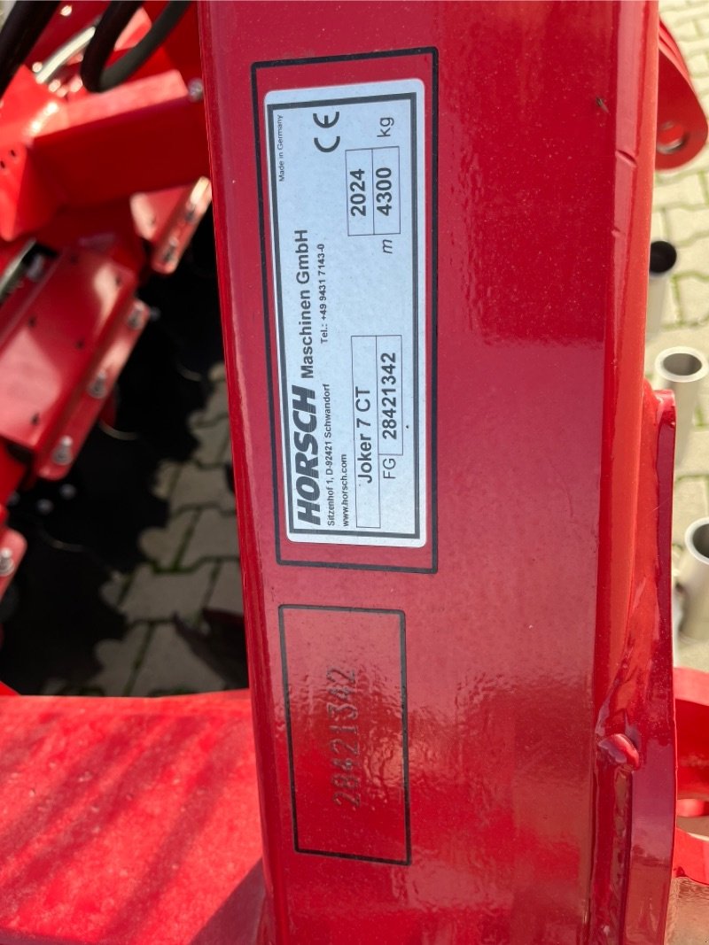 Kurzscheibenegge del tipo Horsch Joker 7 CT, Neumaschine en Ebersbach (Imagen 5)