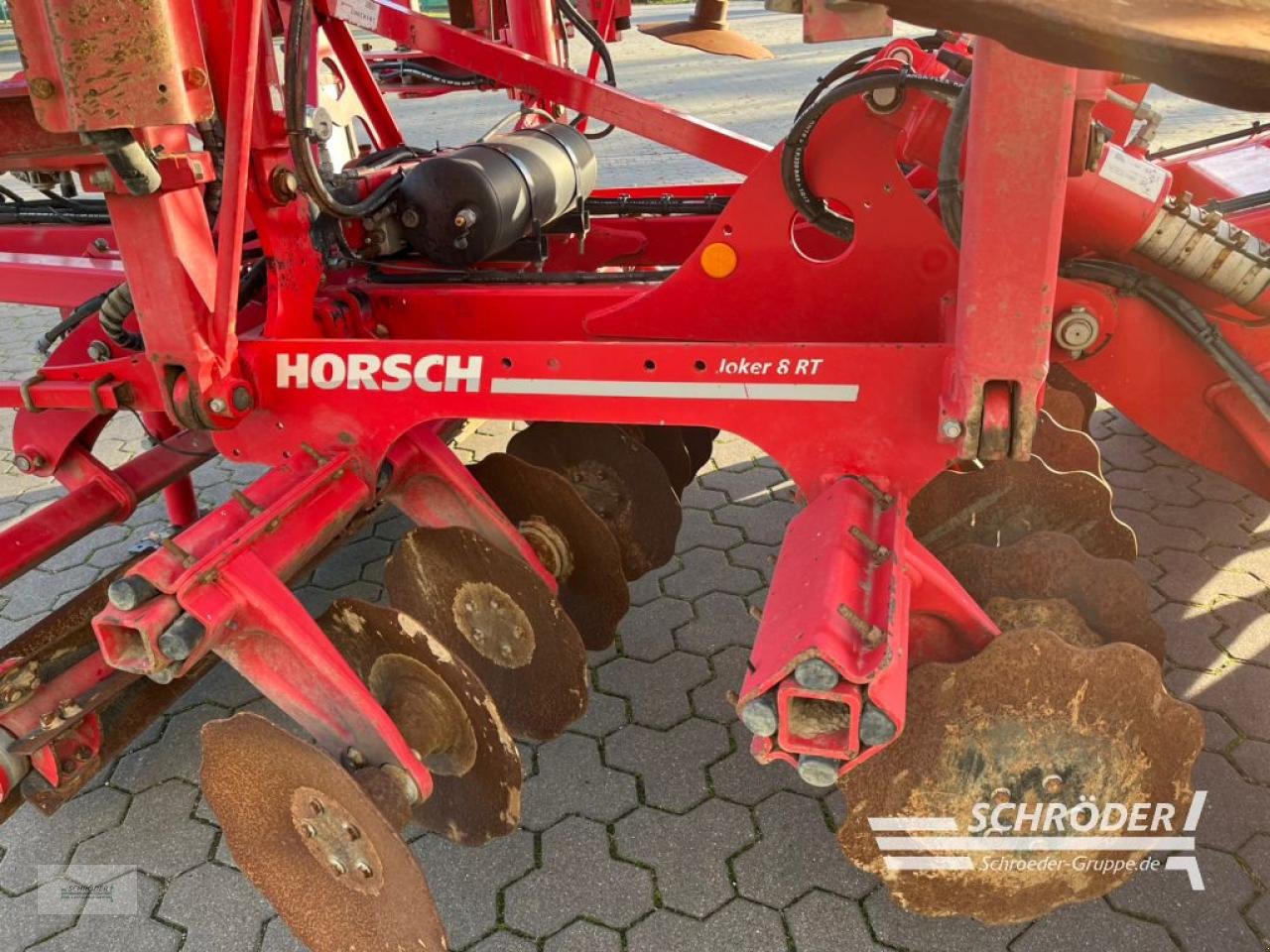 Kurzscheibenegge tip Horsch JOKER 8 RT + MESSERWALZE, Gebrauchtmaschine in Leizen (Poză 10)