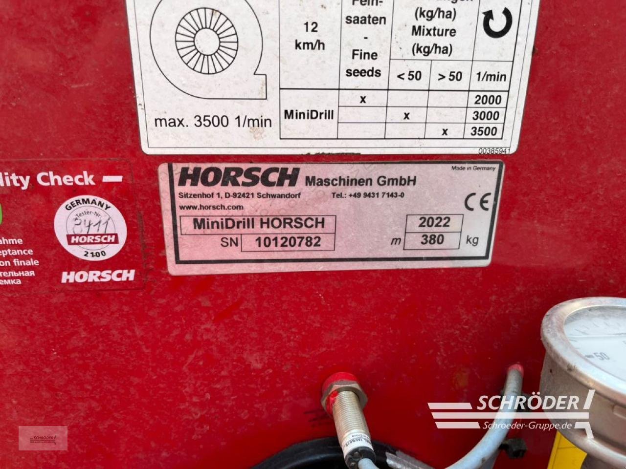 Kurzscheibenegge des Typs Horsch JOKER 8 RT + MINI DRILL, Gebrauchtmaschine in Leizen (Bild 11)