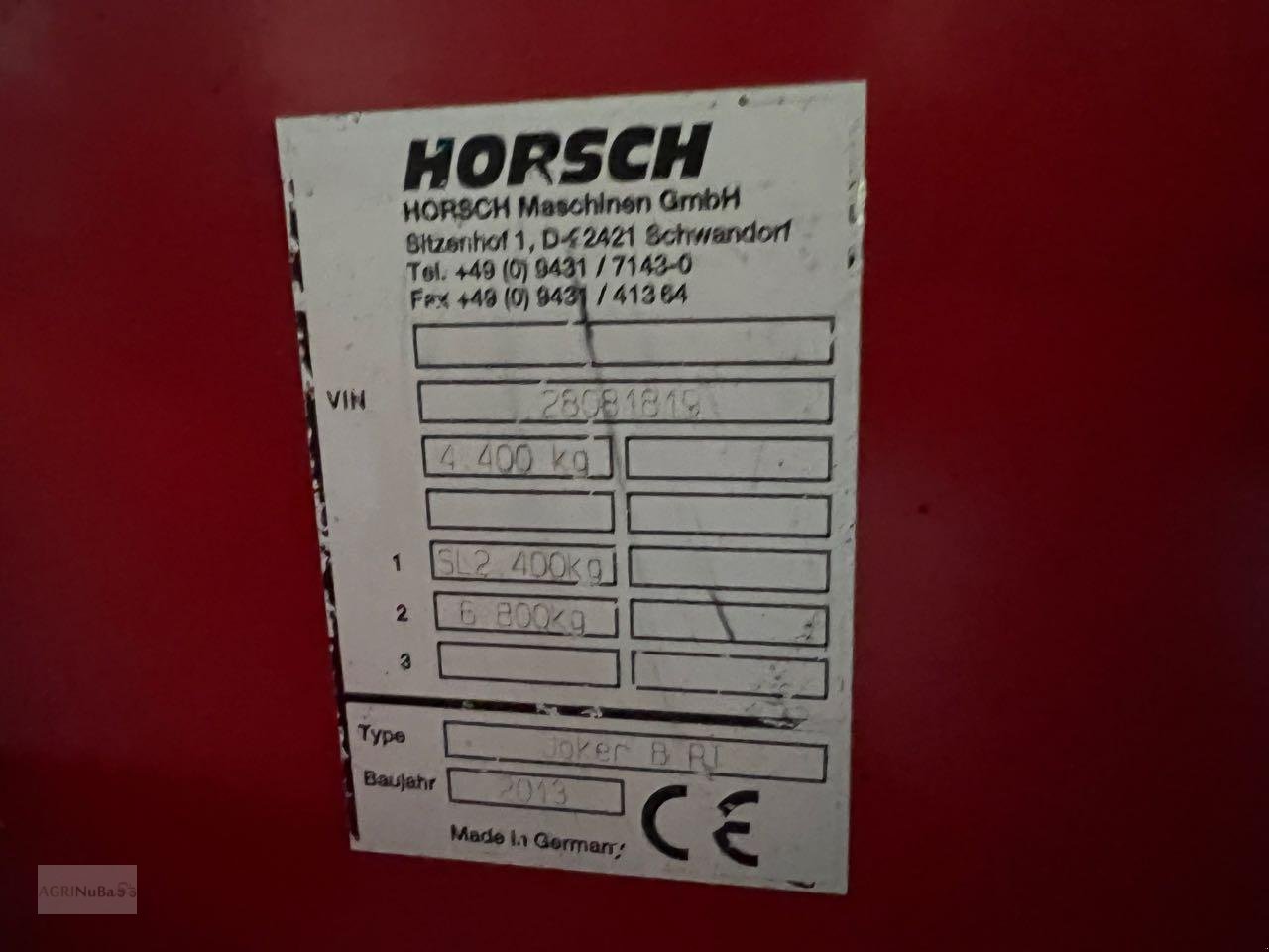 Kurzscheibenegge typu Horsch Joker 8RT, Gebrauchtmaschine w Prenzlau (Zdjęcie 12)