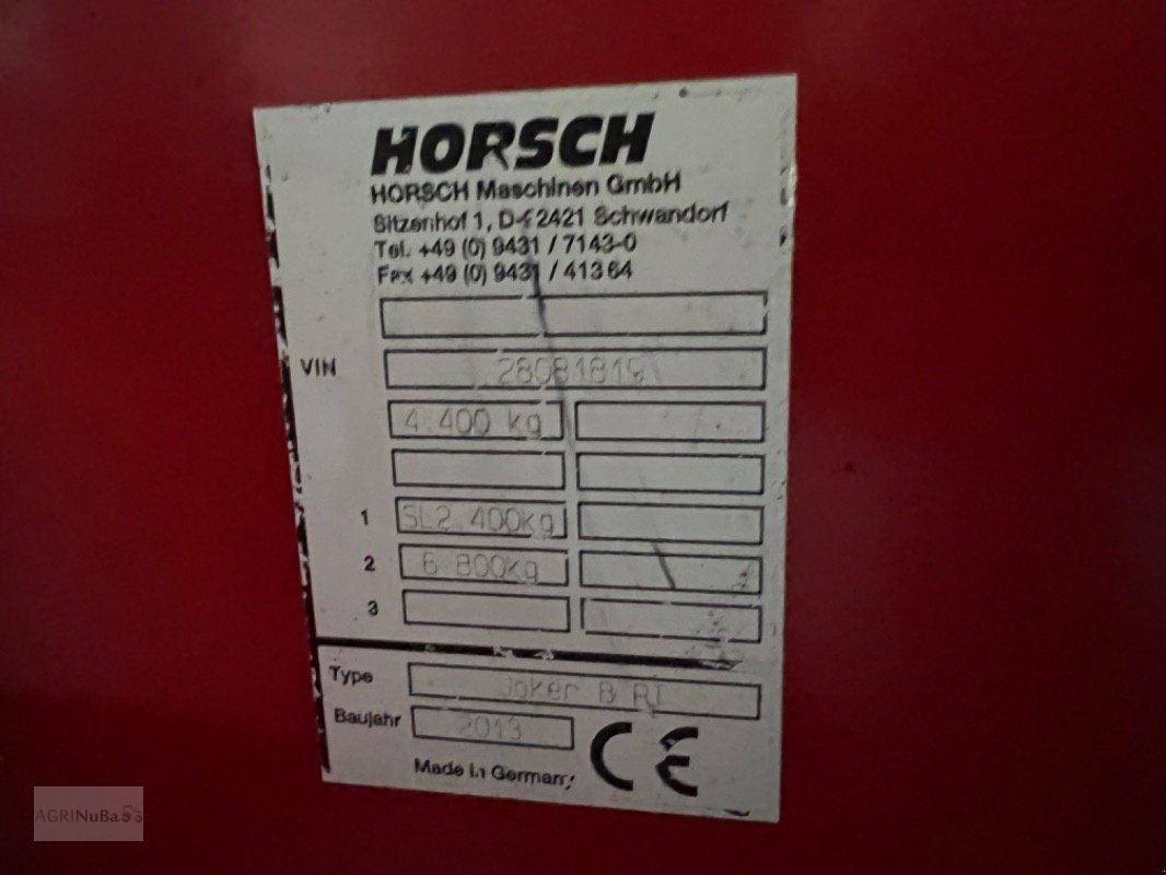 Kurzscheibenegge des Typs Horsch Joker 8RT, Gebrauchtmaschine in Prenzlau (Bild 8)