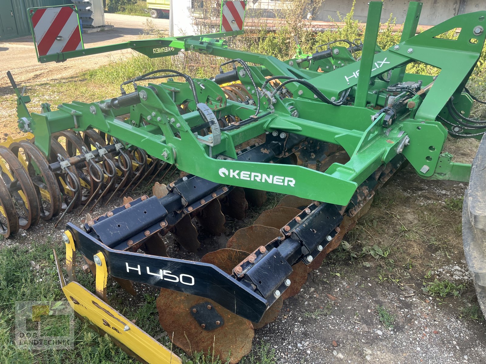 Kurzscheibenegge du type Kerner Helix H 450, Gebrauchtmaschine en Langweid am Lech (Photo 4)