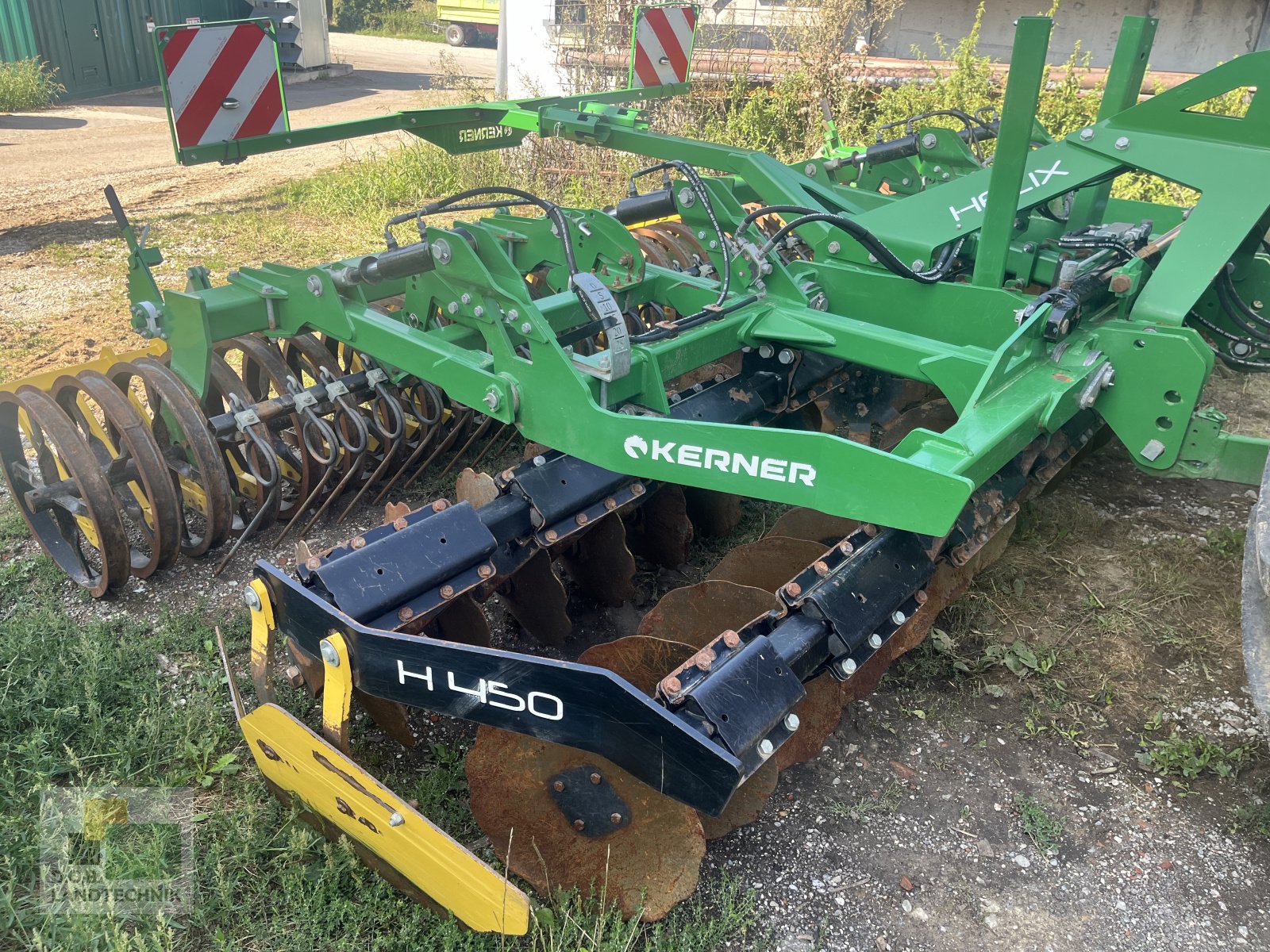 Kurzscheibenegge van het type Kerner Helix H 450, Gebrauchtmaschine in Langweid am Lech (Foto 5)