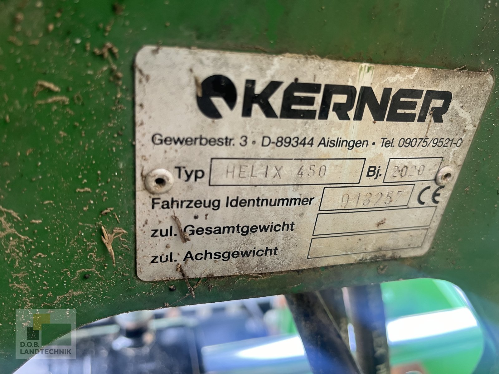 Kurzscheibenegge van het type Kerner Helix H 450, Gebrauchtmaschine in Langweid am Lech (Foto 8)