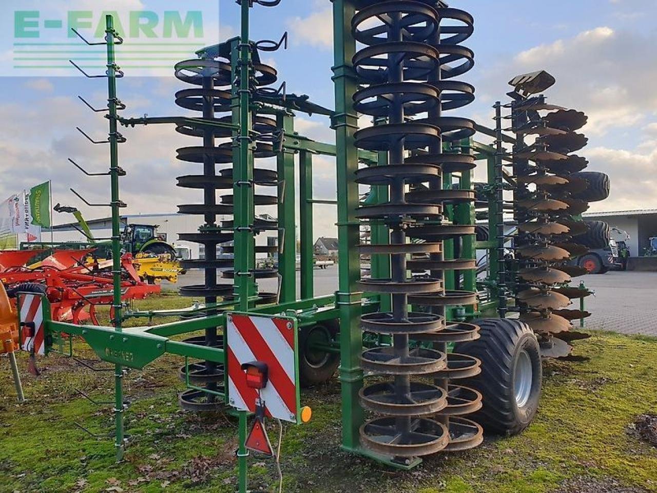 Kurzscheibenegge des Typs Kerner helix ha 600, Gebrauchtmaschine in NEUENDORF AM SPECK (Bild 3)