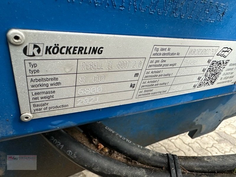 Kurzscheibenegge typu Köckerling Rebell Classic 800 T Messerwalze und neue Scheiben, Gebrauchtmaschine w Neubrandenburg (Zdjęcie 11)