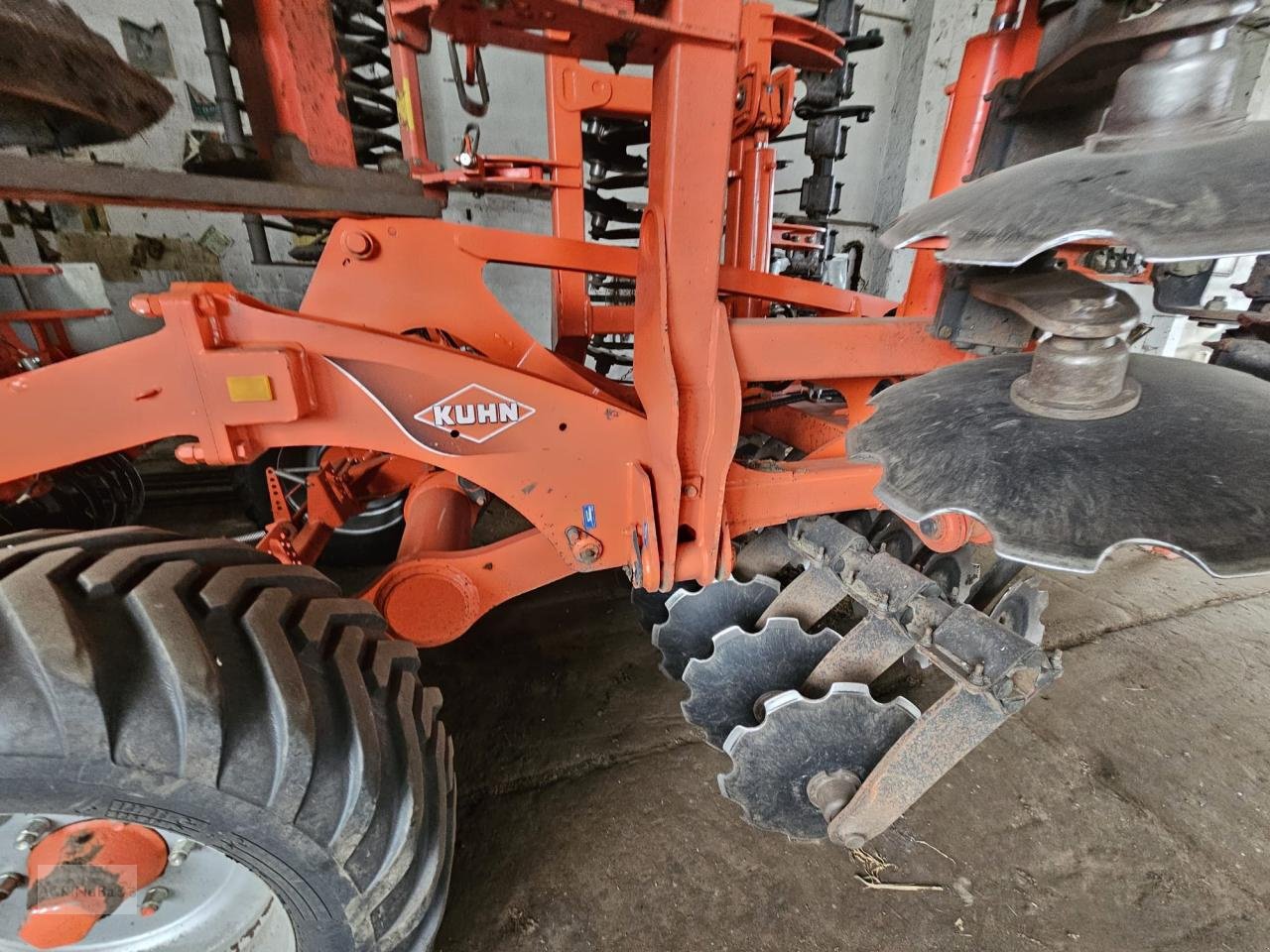 Kurzscheibenegge tip Kuhn Optimer 5003 +, Gebrauchtmaschine in Prenzlau (Poză 4)