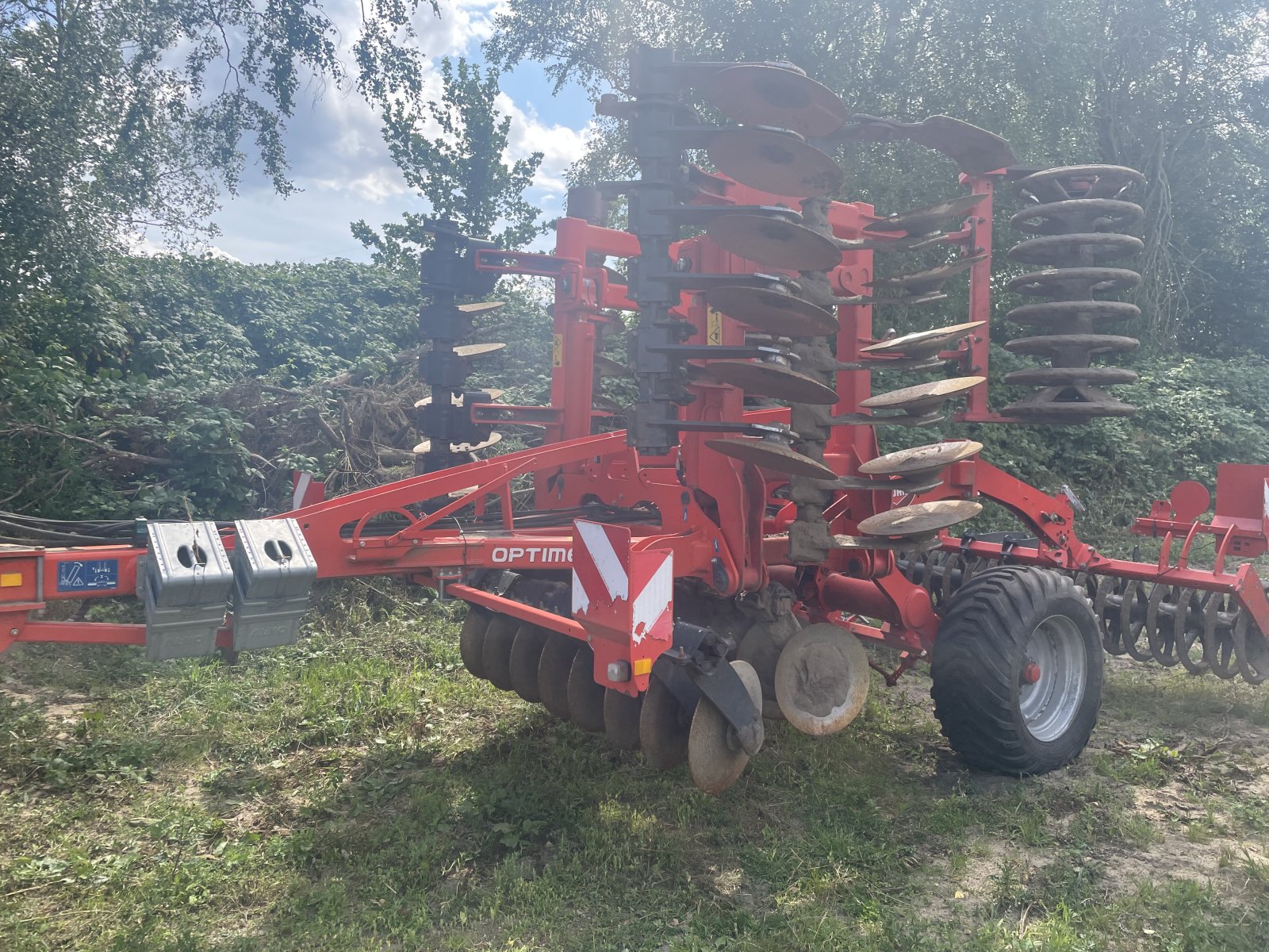 Kurzscheibenegge del tipo Kuhn Optimer 5003, Gebrauchtmaschine In Voitze (Immagine 1)