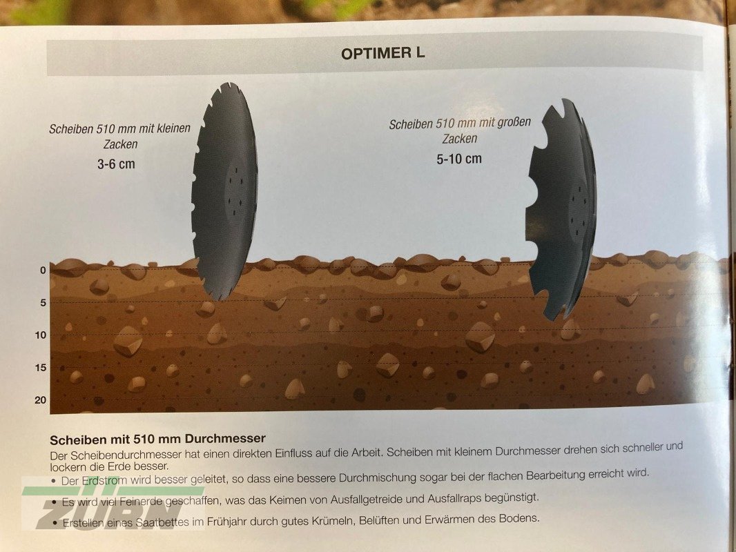 Kurzscheibenegge typu Kuhn Optimer L 6000, Neumaschine v Inneringen (Obrázek 25)