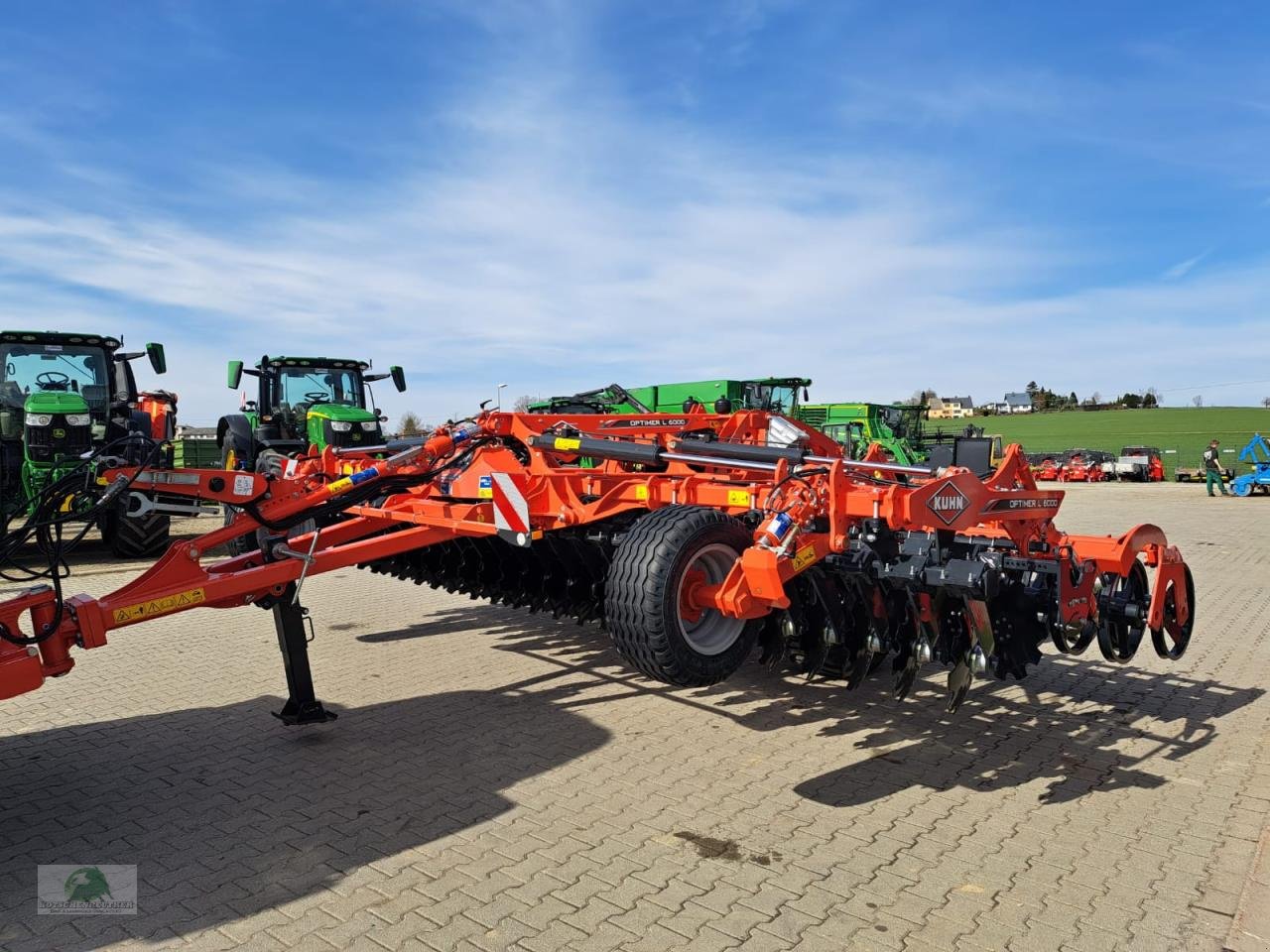 Kurzscheibenegge del tipo Kuhn Optimer L 6000, Neumaschine en Triebes (Imagen 7)