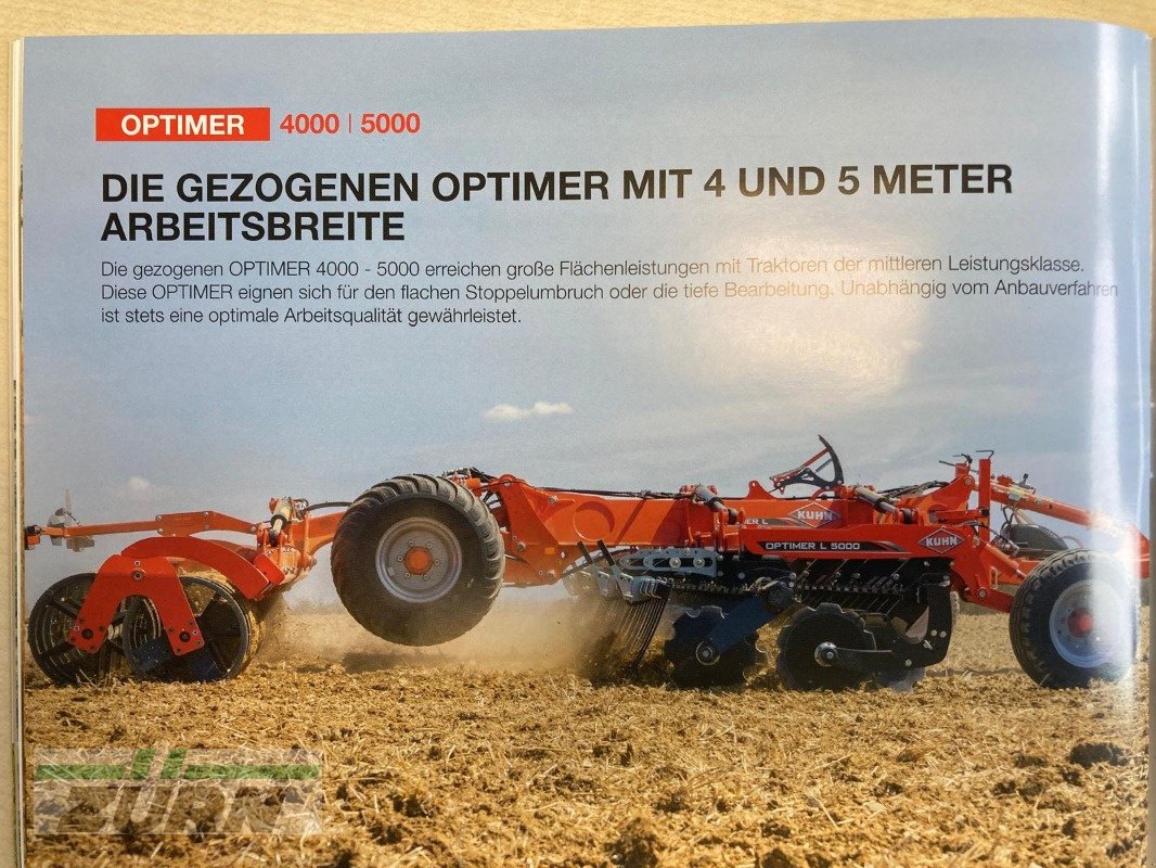 Kurzscheibenegge van het type Kuhn Optimer L5000, Neumaschine in Kanzach (Foto 17)